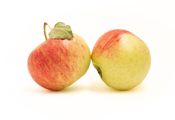Apples isolated on white background