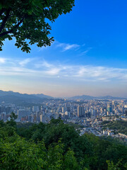 Panoramic view of Seoul 