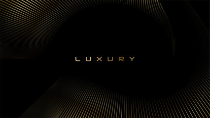 Luxury Elegant Super Car Automobile Urban Design Background. Premium Black Silver Metallic Shine lines Effect Display showroom in store. Luxurious Brand Royal High Standard Award Background Template