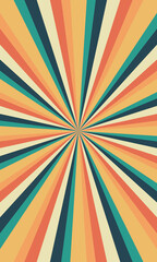 Retro burst background