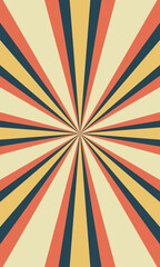 Retro burst background