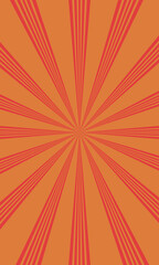 Retro burst background
