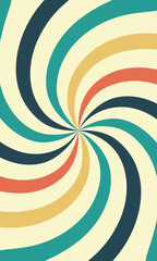 Retro burst background