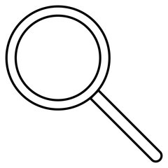 Search icon line