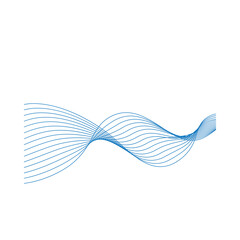 Blue line wave
