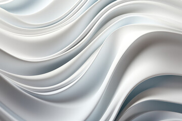 Wave band abstract background white surface made with AI