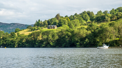beautiful and quiet Loch Ness Scotland