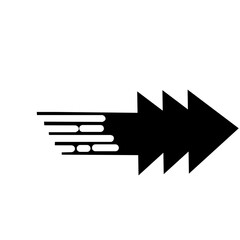 Black Arrows Speed Symbol 