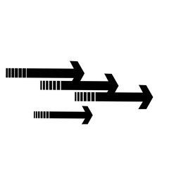 Black Arrows Speed Symbol 