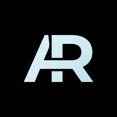 AR Logo Vector Art, Icons, and Graphics logo design 