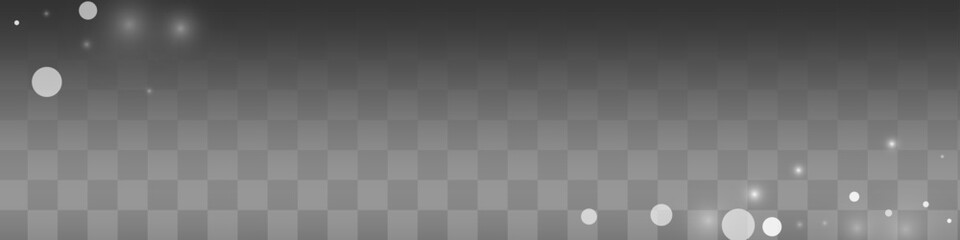 Gray Snow Vector Transparent Panoramic