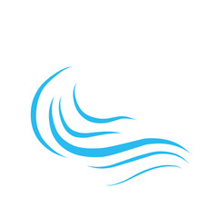 Water Wave Vector Illustration 