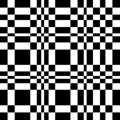 Seamless pattern with small dots in black and white