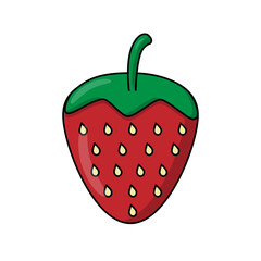 Strowberry fruits illustration