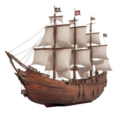Photo sur Plexiglas Naufrage pirate ship boat