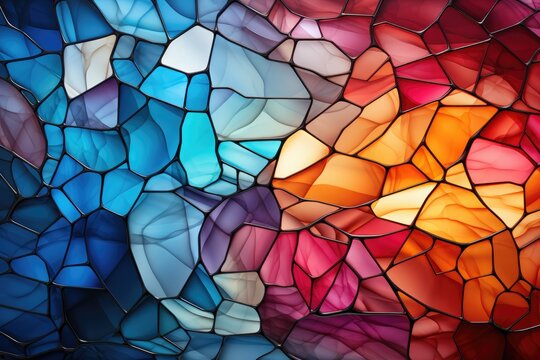Stained glass plain texture background - stock photography