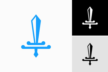 Sword Vector Logo Premium 