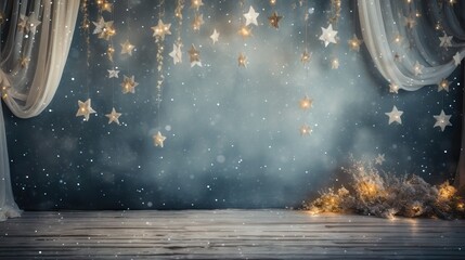 Christmas background. Winter Abstract Festive