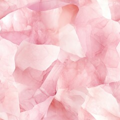 Fototapeta premium Rose Quartz Crystal Creative Abstract Photorealistic Texture. Screen Wallpaper. Digiral Art. Abstract Bright Surface Square Background. Ai Generated Vibrant Texture Pattern.