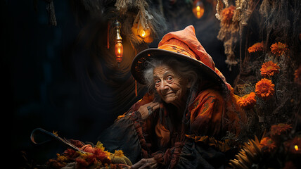 Epiphany, the Befana comes at night with her shoes all broken....get your socks ready! - obrazy, fototapety, plakaty