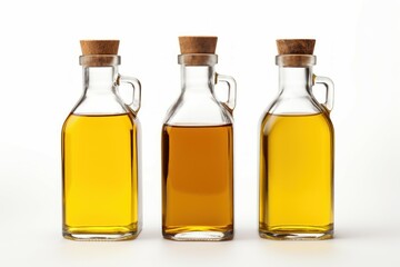 Transparent Bottle oil. Generate Ai