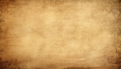 Obraz premium Blank textured parchment vellum background.