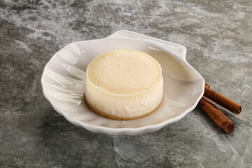 Delicous sweet cheesecake New York