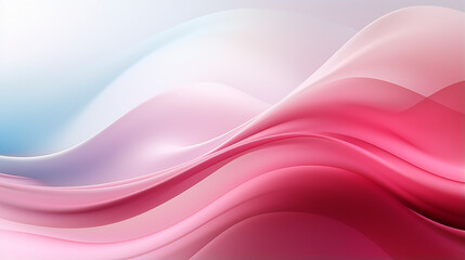 Naklejka premium abstract background with smooth lines in pink, blue and white colors