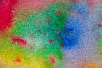 Abstract colorful watercolor background. Hand painted abstract colorful artwork. Modern painting.  Colorful paint texture to be used for webs conception and designs creation.Abstract grunge background