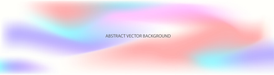 Trendy Blured Abstract Pastel Gradient