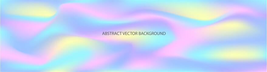 Trendy Blured Abstract Pastel Gradient