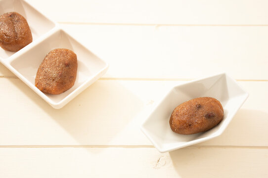 Tamarind tropical fruit pulp. 