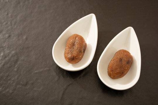 Tamarind pulp of tropical fruit. 