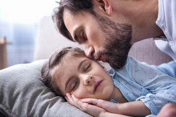 Father and daughter