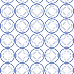 Fototapeta premium Vector. Seamless mediterranean geometric pattern, ornamental swatches. Talavera template. Portuguese Azulejo. Turkish decoration. Moroccan mosaic. Spanish porcelain. Ceramic dishes, folk ornament.