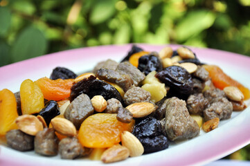 Homemade snack dishes