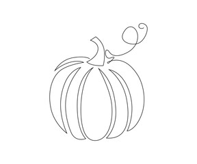 Happy Thanksgiving neutral greeting cards set with one-line art pumpkins and lettering. Modern fall holiday background set vector illustration—single-line fall decorative posters.