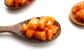 Daikon Kimchi. Tasty and spicy