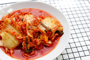 Kimchi korea food, cabbage kimchi
