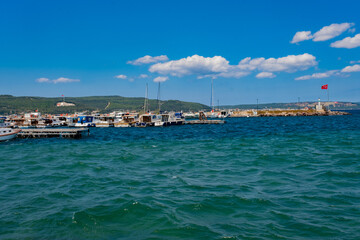 Canakkale coastal view