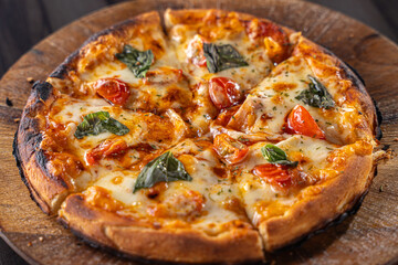 ピザ　ピッツァ イタリアン 美味しい グルメ トマト