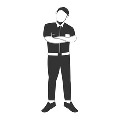 student vector illustration design