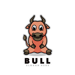 bull mascot cartoon