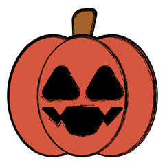 halloween pumpkin face