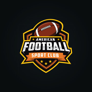 American Football logo template