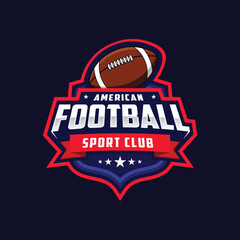 American Football logo template