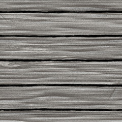 Horizontal Gray Wood Seamless Tiling Texture