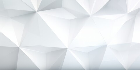 Fototapeta premium White Creative Abstract Geometric Wallpaper. Display graphic. Computer Screen Digiral Art. Abstract Bright Surface Geometrical Horizontal Background. Ai Generated Vibrant Texture Pattern.