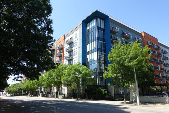 Colorful Condos in Raleigh, NC