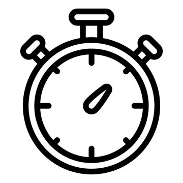 recommend clip art: Timer outline icon
